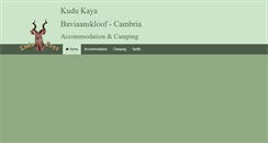 Desktop Screenshot of kudukaya.co.za