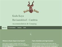 Tablet Screenshot of kudukaya.co.za